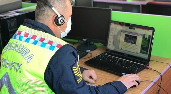 Öğrencilere EBA üzerinde trafik eğitimi