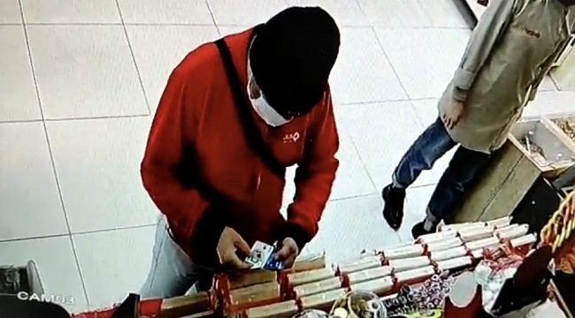 Önce arabayı çaldı sonra tatlıcıda kutlama yapmaya çalıştı