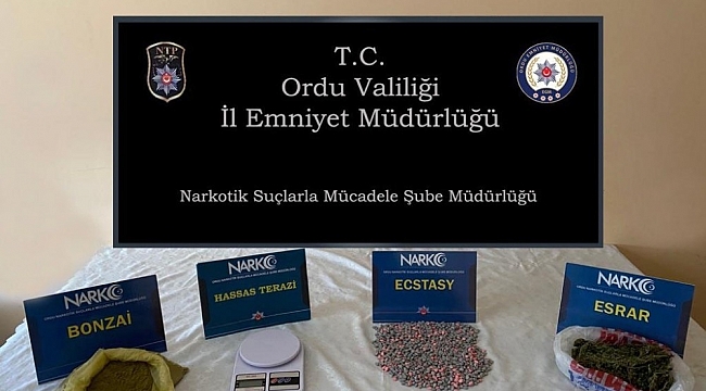 Ordu'da uyuşturucu operasyonu genişletildi