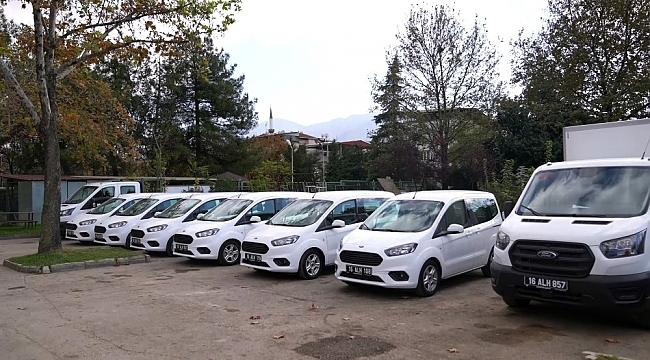 Osmangazi araç filosunu güçlendirdi