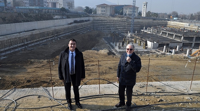 Osmangazi Meydanı'nın fotoğrafı bile heyecanlandırdı