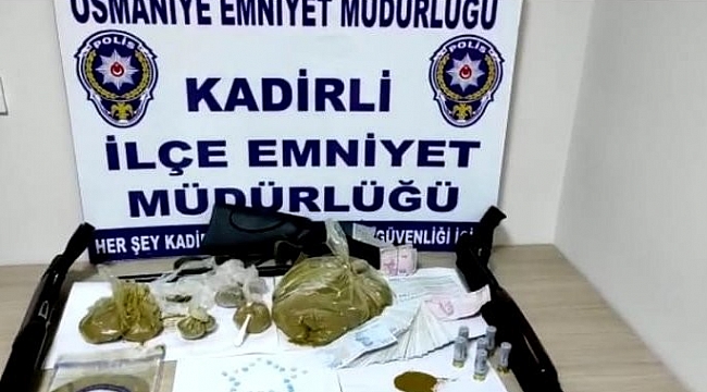 Osmaniye'de uyuşturucu operasyonu: 3 gözaltı