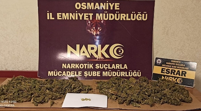 Osmaniye'de uyuşturucu operasyonuna 15 tutuklama