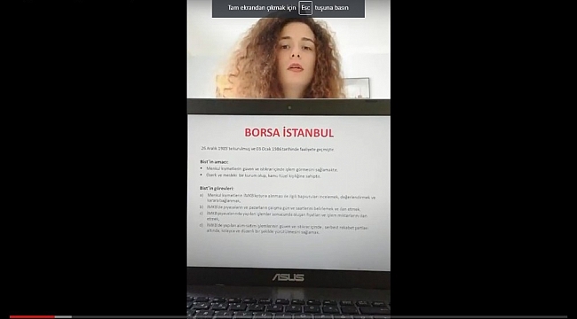 Pastalar mutfakta, eğitim internette yapıldı