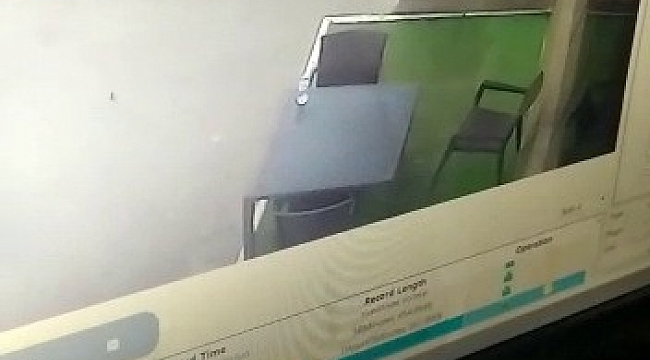 Polisleri yaralayan saldırgan kamerada
