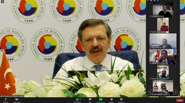 "Erzurum İş Dünyası Müşterek İstişare Toplantısı" TOBB Başkanı Hisarcıklıoğlu'nun katılımıyla gerçekleştirildi