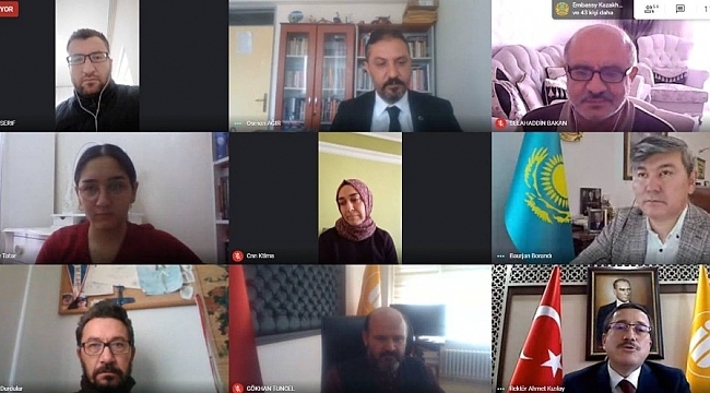 Rektör Kızılay'dan Kazakistan'a iş birliği çağrısı