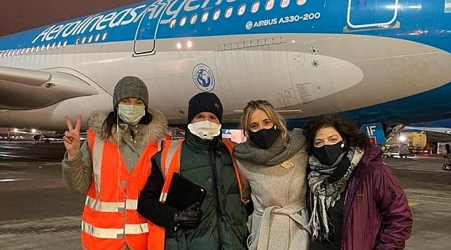Rusya, Arjantin'e 300 bin doz Sputnik V aşısı gönderdi