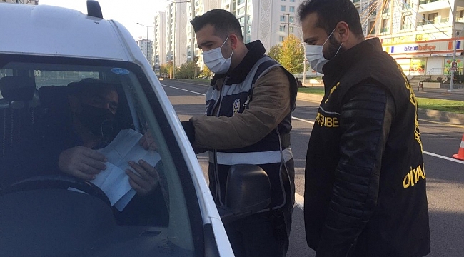 Sabahın ilk ışıklarına kadar Diyarbakır'da denetimler devam ediyor