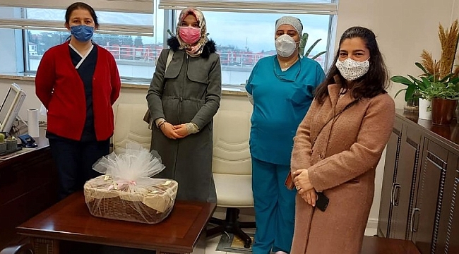 Sağlık çalışanlarına jest