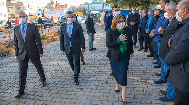 Şahin'den Araban AK Parti ilçe teşkilatına hayırlı olsun ziyareti