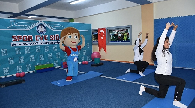 Şahinbey belediyesi ile spor eve sığar