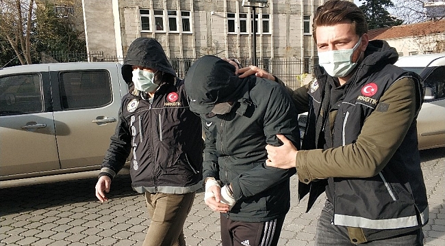 Samsun'da 3 kişi uyuşturucudan adliyeye sevk edildi