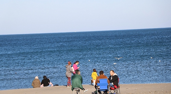 Samsun'da yalancı 'yaz'