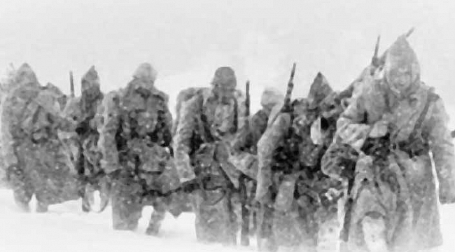 Sarıkamış'ta donarak şehit düşen 78 bin askerimizin destanı