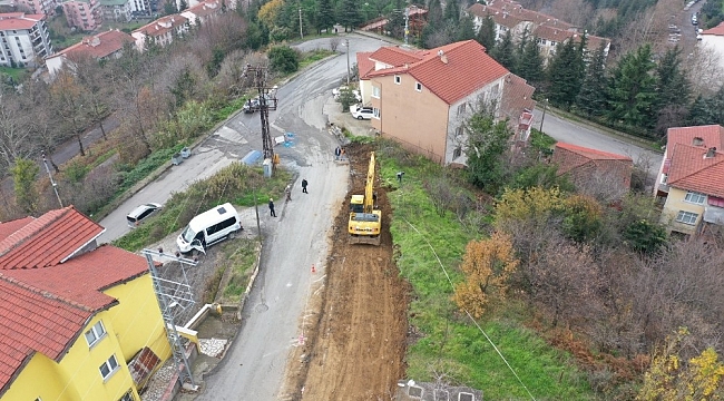Sarıkorkmaz Mahallesi'nde yeni yol çalışmaları başladı