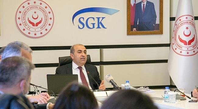 SGK Başkanı Yılmaz: "Yapılandırma düzenlemesi vatandaşlarımızı pandemi sürecinde rahatlatmak adına büyük önem arz ediyor"