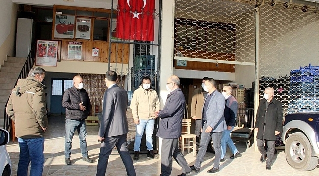 Silifke Kaymakamı Nazlı'dan tarıma destek