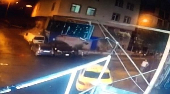 Şişli'de cinayet anı kamerada
