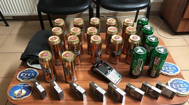 Sokağa çıkma kısıtlaması olan saatlerde araçla alkol satan kişiye 20 bin 150 lira para cezası