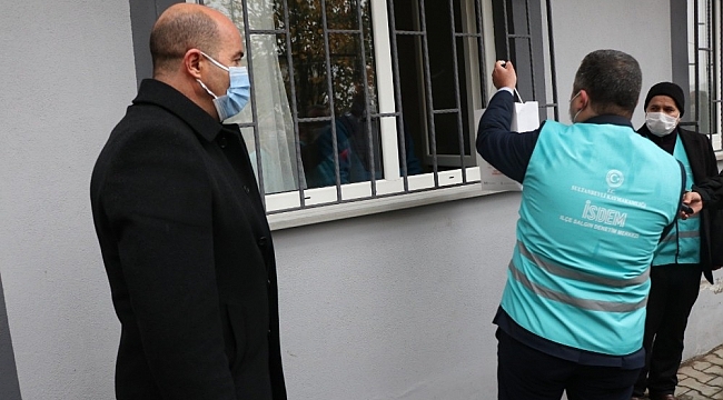 Sultanbeyli'de karantina ekiplerinden denetim