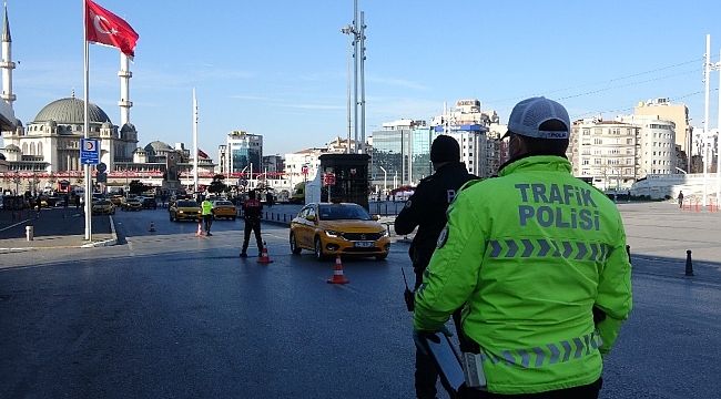 Taksim'de yeni yıl denetimi ve önlemleri