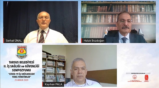 Tarsus Belediyesi'nin online '2. İş Sağlığı ve Güvenliği Sempozyumu'