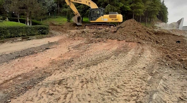 Tavşantepe TOKİ Konutları'na yeni asfalt yol