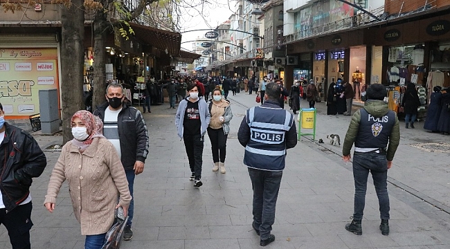 Tedbirleri ihlal eden 565 kişiye para cezası, 100 kişiye ikaz