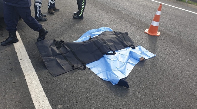 Tekirdağ'da feci kaza: 1 ölü