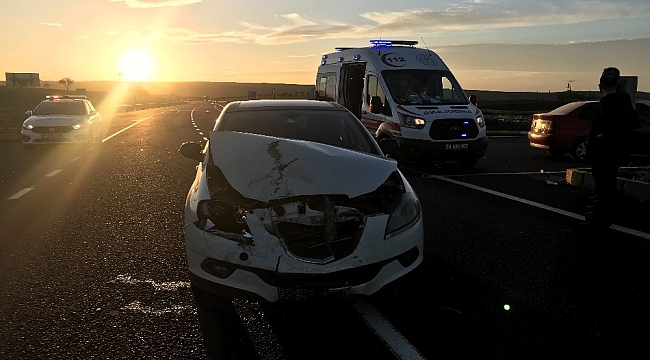 Tekirdağ'da trafik kazası: 1 yaralı