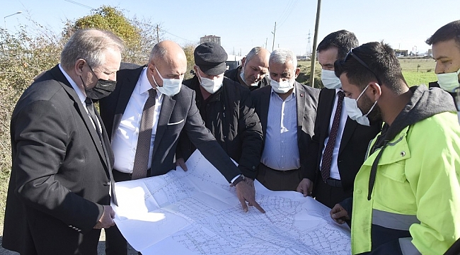 Tekkeköy'de tarihi yol atağı devam ediyor