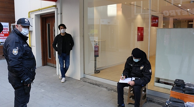 Temaslı olduğunu bildiği halde AVM'ye geldi, cezayı yedi