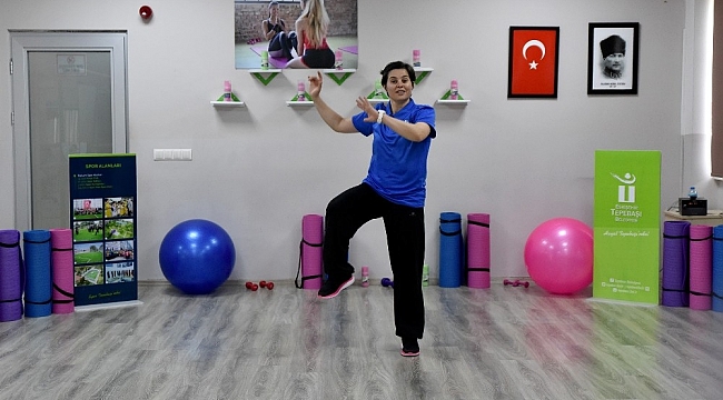 Tepebaşı'nın spor eğitimleri sosyal medyada