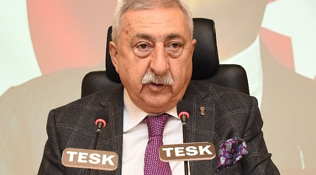 TESK Genel Başkanı Palandöken: "Esnafımıza kiralarda 2021 yılında artış yapılmaması bir nebze de olsa nefes aldırır"