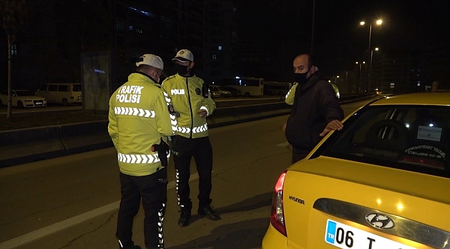 Ticari taksilerde ön koltuğa müşteri alan sürücüler uyarıldı