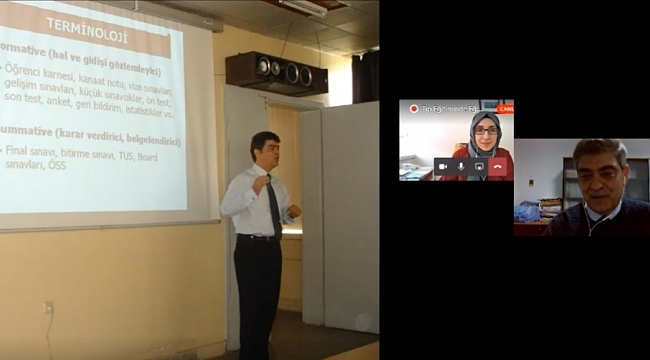 Tıp eğitiminde eğitimi tasarımı programı çevrimiçi yapıldı