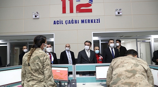 Tokat'ta 112 çağrı merkezi hizmete girdi
