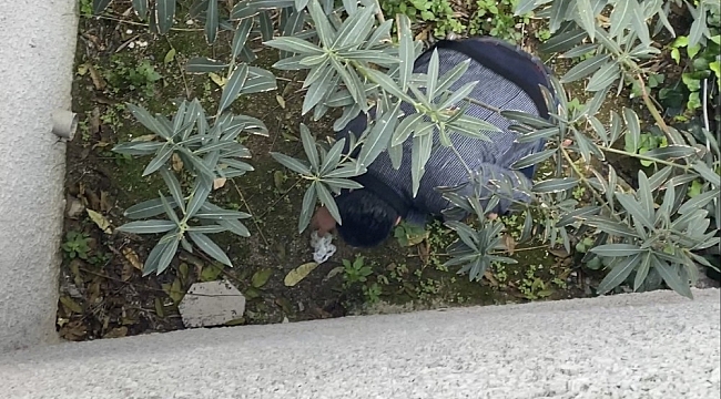 Torbacıların bıçaklı kavgasına polisin suçüstü baskını kamerada