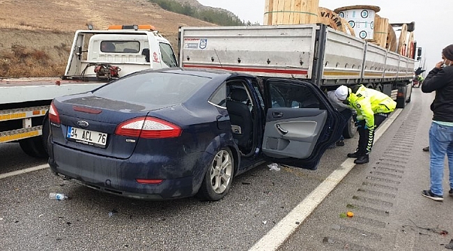 Tosya'da zincirleme kaza: 4 yaralı