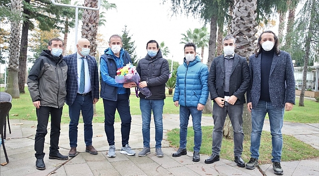 TSYD Trabzon Şubesi Abdullah Avcı'yı ziyaret etti