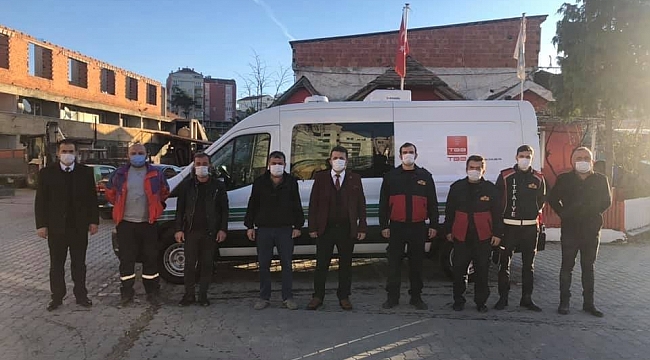 Türkeli'ye yeni cenaze nakil aracı