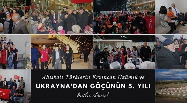 Ukrayna'dan Erzincan'a göçün 5. yılı!