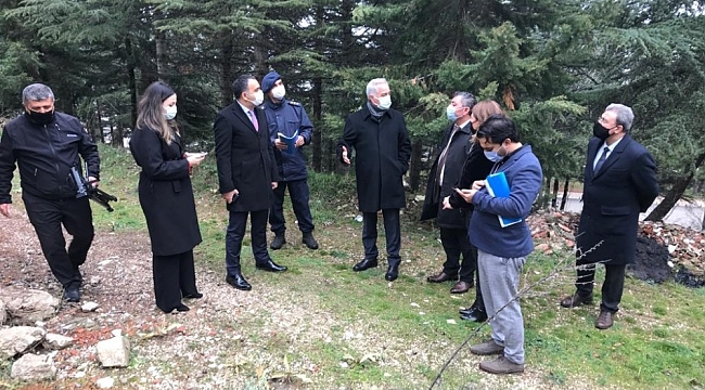 Vali Seymenoğlu'ndan tarihi Eğirdir Garı'nda inceleme
