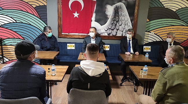 Vali Yerlikaya otellerde misafir edilen evsiz vatandaşları ziyaret etti