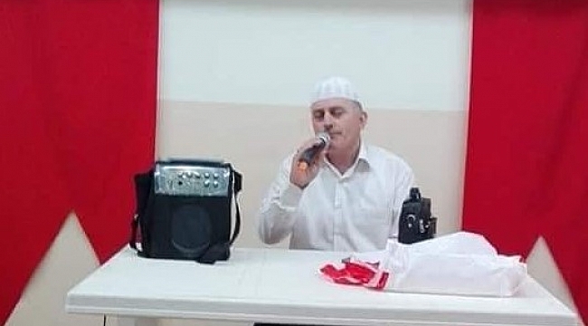 Vefa grubunda görev yapan imam, virüse yenik düştü