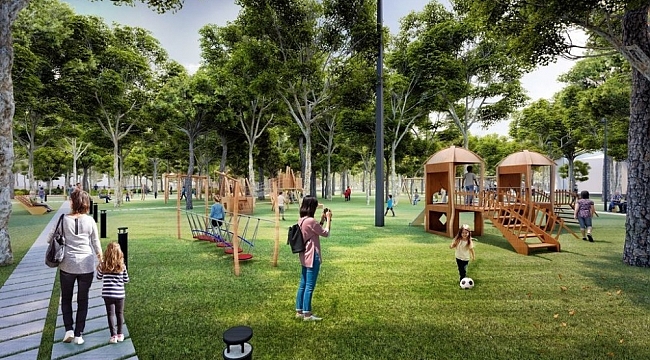 Yeni projeyle parkın güzelliğine güzellik katacaklar