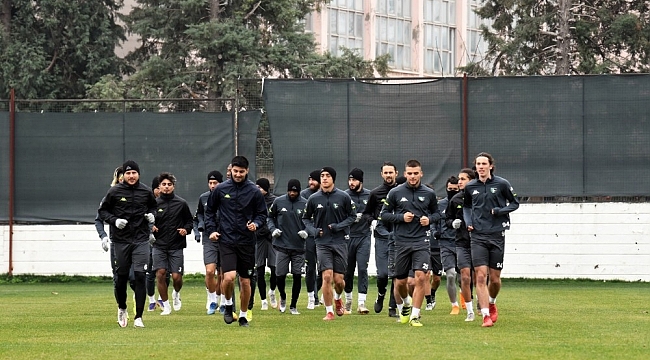 Yukatel Denizlispor, Erzurumspor maçı hazırlıklarını tamamladı