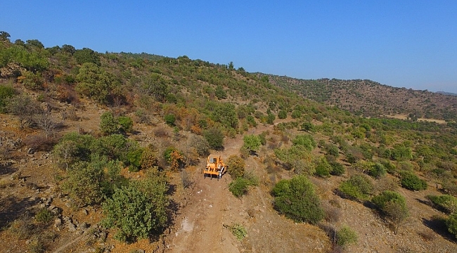 Yunusemre Belediyesi'nden 25 kilometrelik yol çalışması