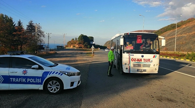 Zonguldak Emniyeti'nden Güven, Huzur uygulaması